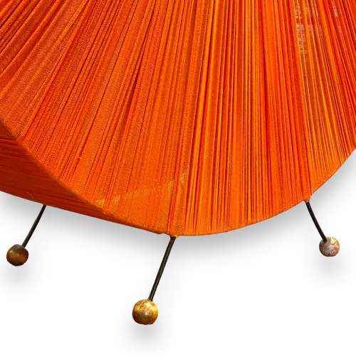 20th Century Circular Orange Floor Lamp image-2