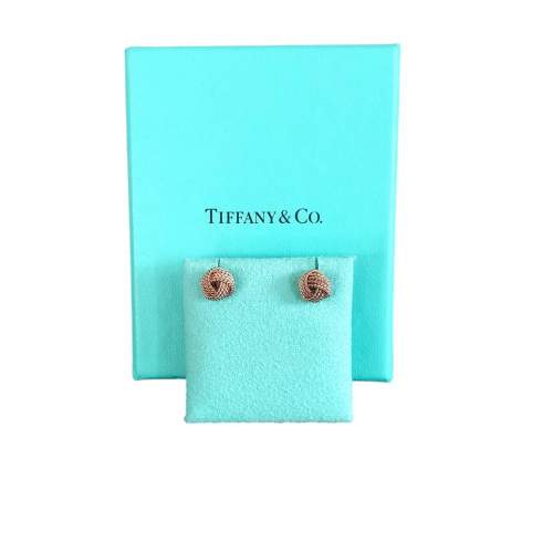 Tiffany Silver Twist Earrings image-1