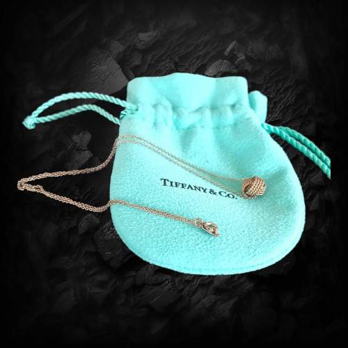 Tiffany Silver Twist Necklace image-1