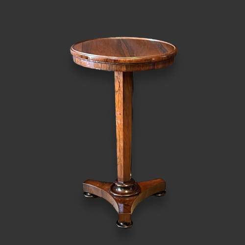 William IV Period Rosewood Lamp Table image-2