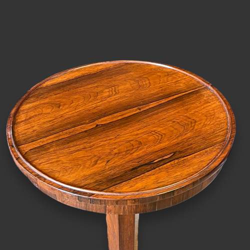 William IV Period Rosewood Lamp Table image-3