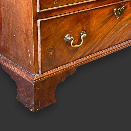 George III Period Small Mahogany Chest of Drawers image-6