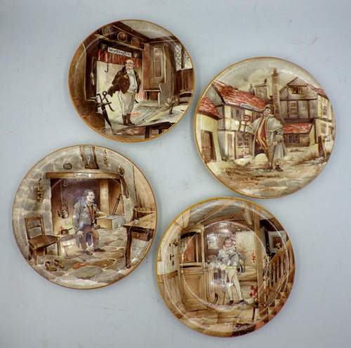 Worthington Ale Four x Newhall Pottery Dish Advertising Coasters image-1