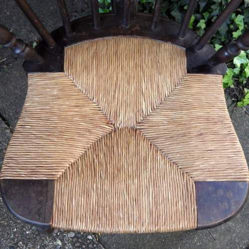 Nichols & Stone American Beech Wood Windsor Comb Back Chair image-5