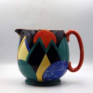 Susie Cooper Grays Pottery Moon & Mountain 1930s Art Deco Jug