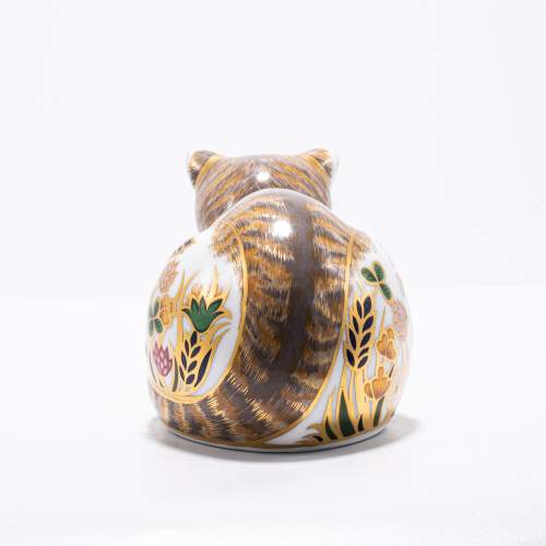 A Royal Crown Derby Cottage Cat Paperweight image-5