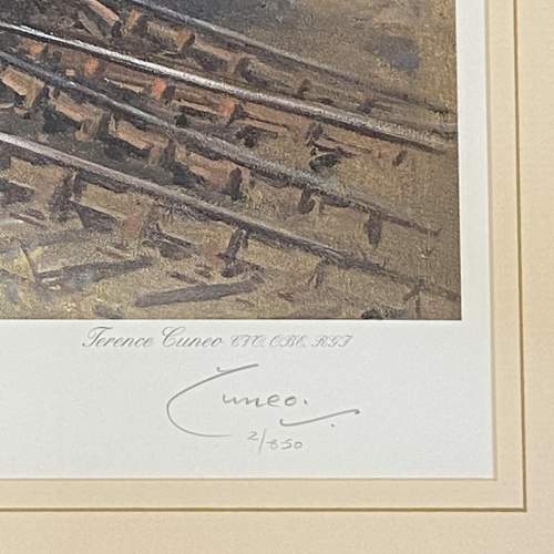 Golden Arrow Limited Edition Print by Terence Cuneo image-4
