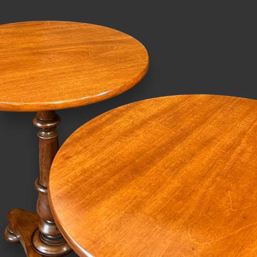 Pair of 19th Century Mahogany Occasional Tables image-3