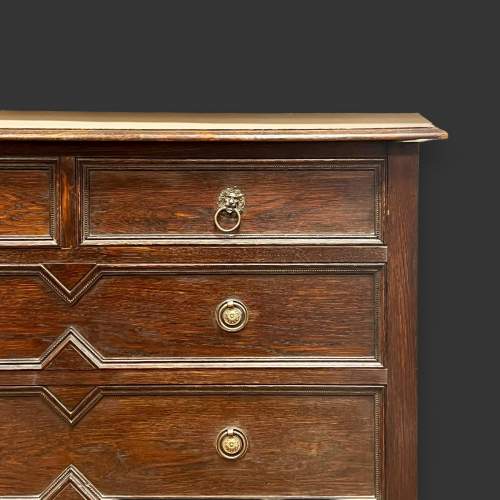 Early 20th Century Jacobean Style Chest of Drawers image-3