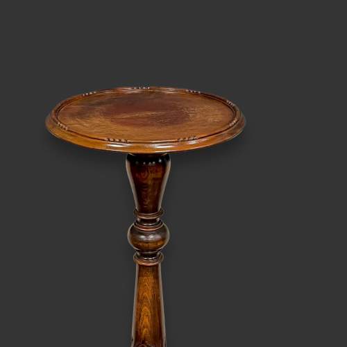 Early 20th Century Carved Mahogany Plant Stand image-2