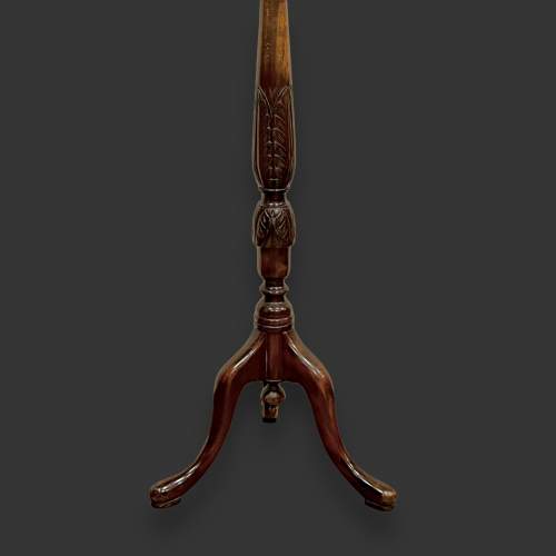 Early 20th Century Carved Mahogany Plant Stand image-4