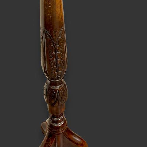 Early 20th Century Carved Mahogany Plant Stand image-5