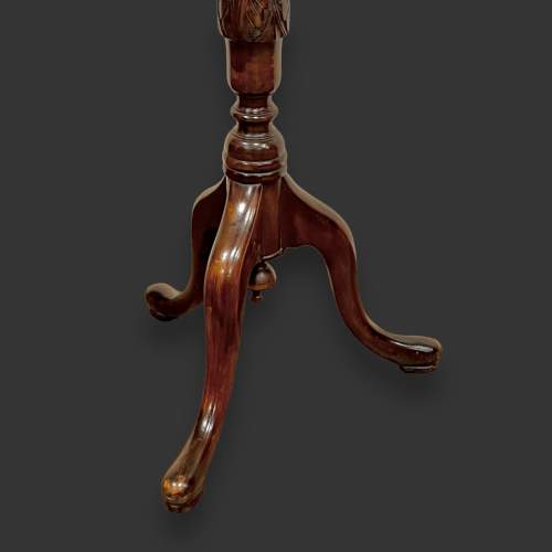 Early 20th Century Carved Mahogany Plant Stand image-6