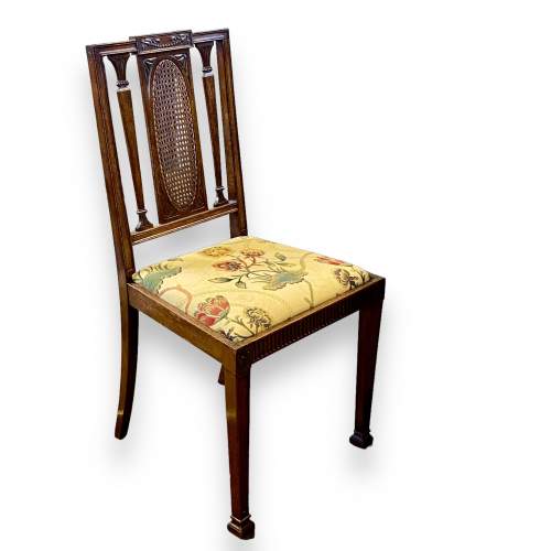 Edwardian Bergere Side Chair image-1