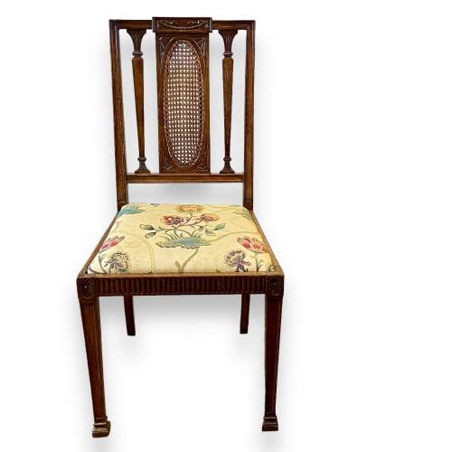 Edwardian Bergere Side Chair image-4