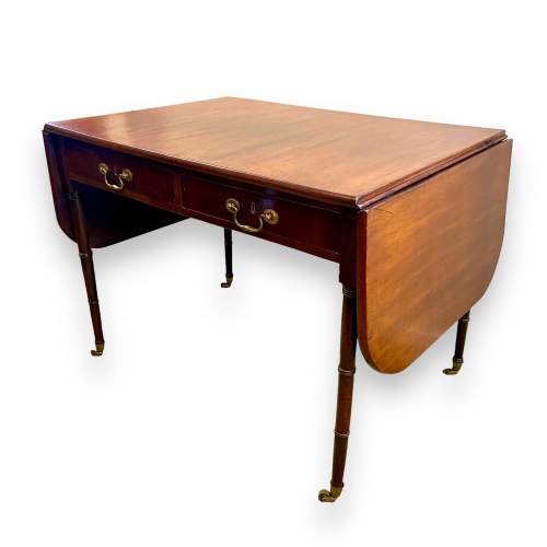 19th Century Victorian Mahogany Sofa Table image-1