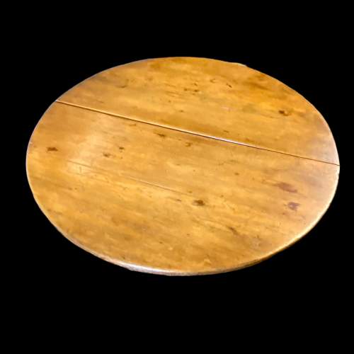 Superb Original Georgian Pine Cricket Table image-6