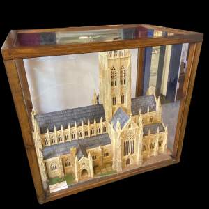 Handmade Museum Scale Model of Doncaster Minster