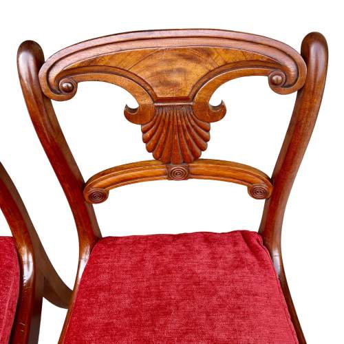 Six Regency Dining Chairs image-5