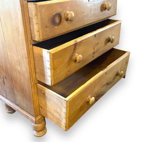 Victorian Pine Chest of Drawers image-3