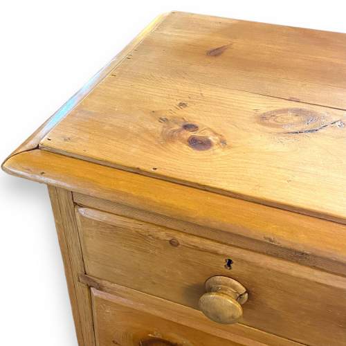 Victorian Pine Chest of Drawers image-5