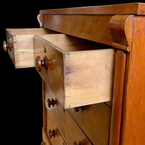 Victorian Satin Walnut Chest of Drawers image-3