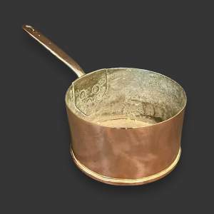 Vintage Copper Saucepan by W. Gooden