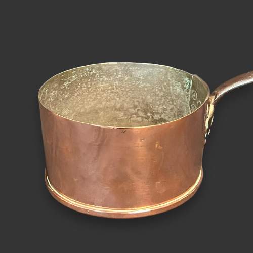 Vintage Copper Saucepan by W. Gooden image-3