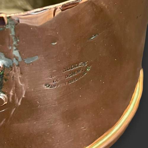 Vintage Copper Saucepan by W. Gooden image-5