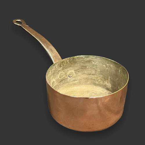 Vintage Copper Saucepan image-1
