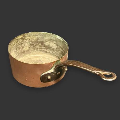 Vintage Copper Saucepan image-2