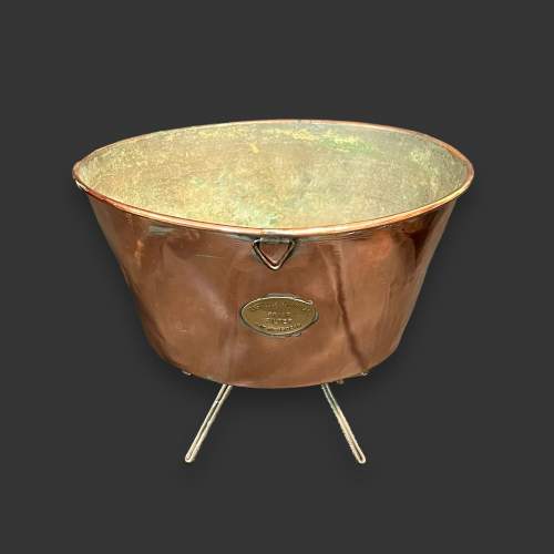 Vintage Copper Gaskell and Chambers Friar Filter Pan image-1