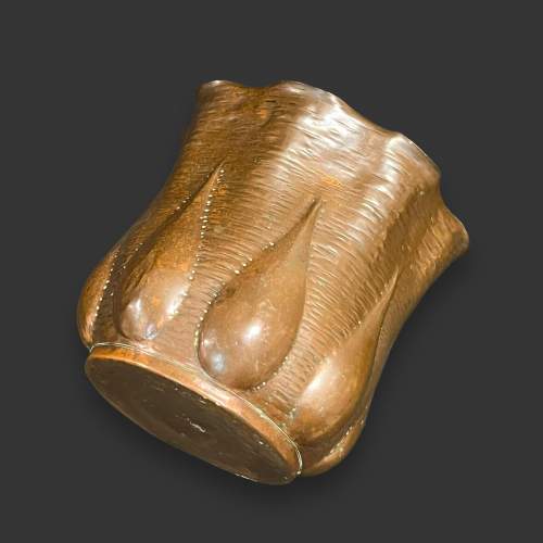 William Soutter and Sons Hand Hammered Copper Jardiniere image-4