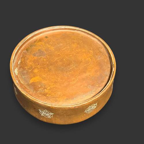 Arts and Crafts Heavy Gauge Copper Ashtray image-4