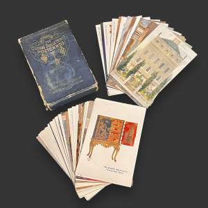 20th Century Set of Raphael Tuck Queen Marys Dollhouse Postcards