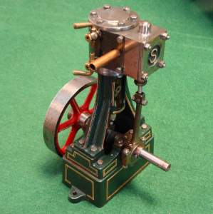 Stuart Vertical Model Steam Engine V10