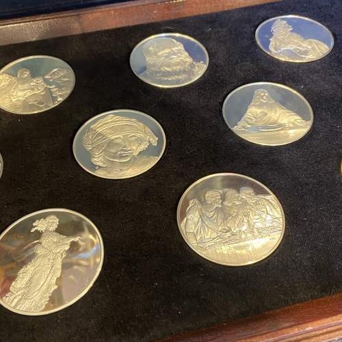 Genius of Leonardo Da Vinci Silver Proof Medal Set image-3