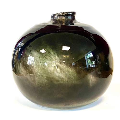 Claude Monod Signed French Glass Vase image-2