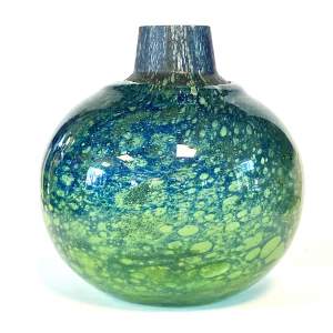 Benny Motzfeldt Green Glass Vase