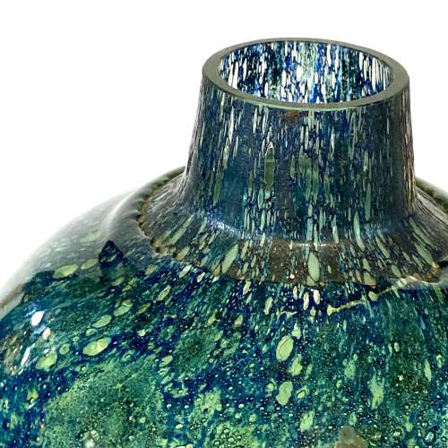 Benny Motzfeldt Green Glass Vase image-2