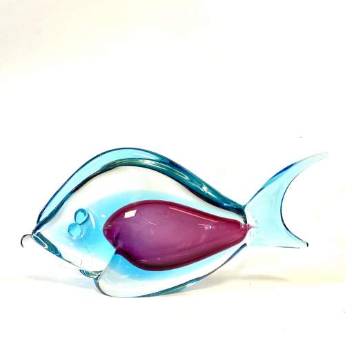 Murano Seguso Italian Glass Fish image-4