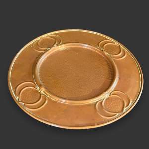 Arts and Crafts Copper Plate