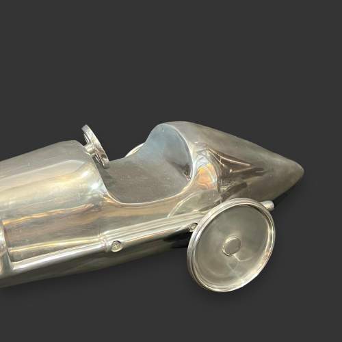 Large Scale Cast Aluminium Model of a Vintage Racing Car image-3
