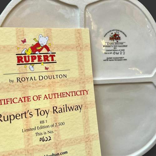 Royal Doulton Rupert the Bear Ruperts Toy Railway image-6