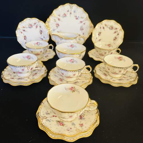 Royal Crown Derby Antoinette Tea Set image-1