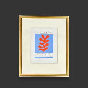Henri Matisse Berggruen and Cie Lithographic Print