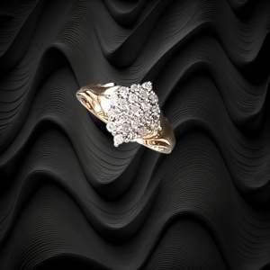 Gold 0.33ct Diamond Ring