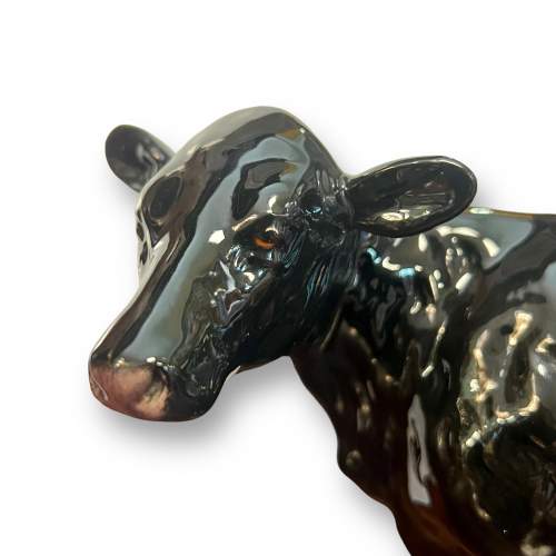 Limited Edition Beswick Black Galloway Cow image-2
