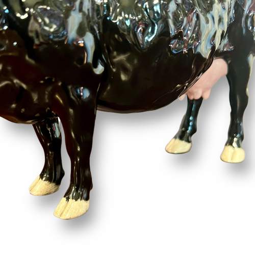Limited Edition Beswick Black Galloway Cow image-4