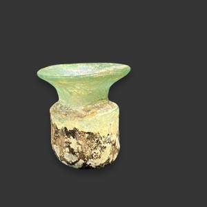 Ancient Roman Glass Medical Vial